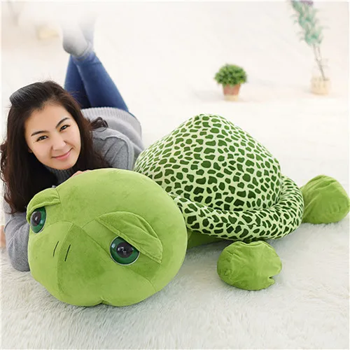 Fancytrader 59'' Lovely Giant Stuffed Tortoise Soft Big Animal Turtle Toy Birthday Gift for Kids Lover JUMBO Plush Toy 150cm  (6)