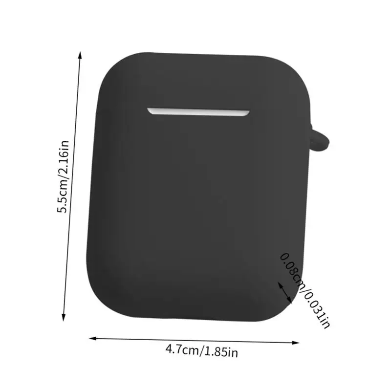 Funda de silicona para auriculares Bluetooth, Protector de auriculares inalámbricos, reemplazo para Airpods i9S/i10/i11/i12