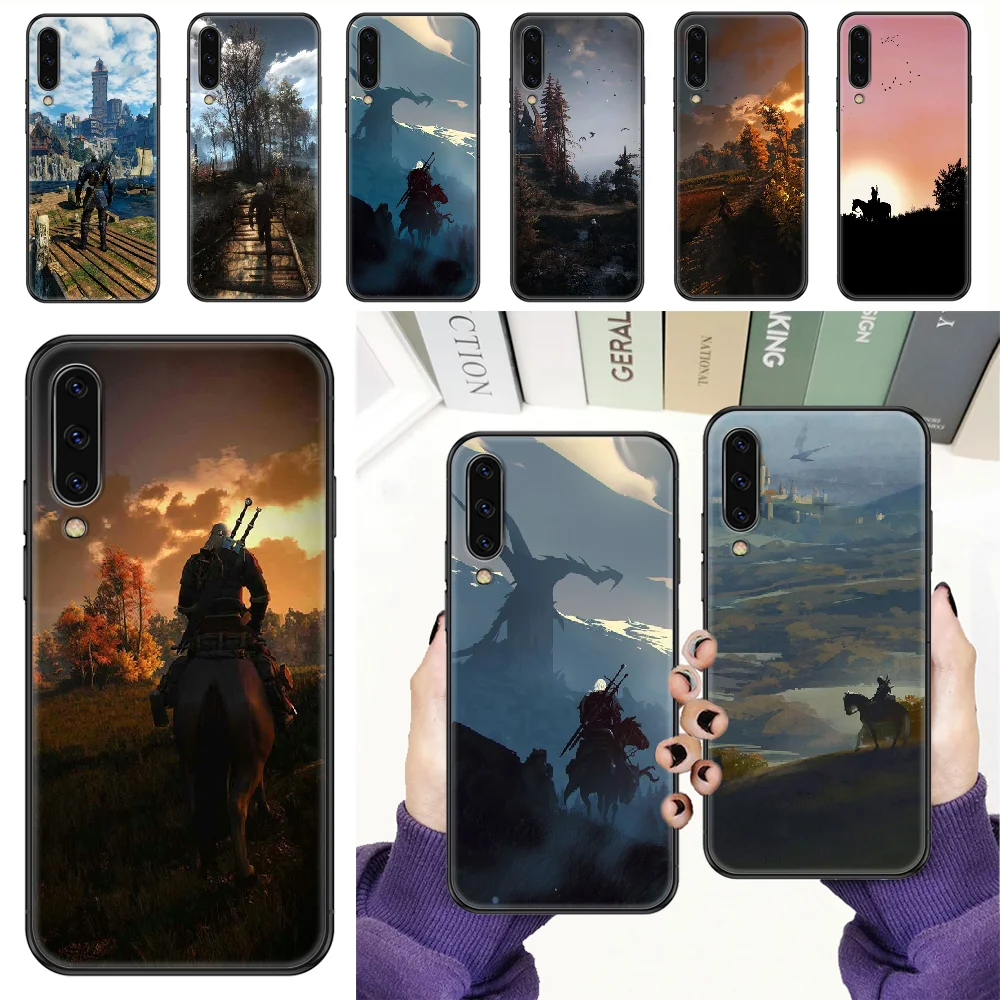 

Game Wild Hunt Phone case For Samsung Galaxy A 3 5 7 8 10 20 21 30 40 50 51 70 71 E S 2016 2018 4G black silicone cell cover
