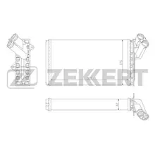 Радиатор отоп. Citroen Evasion 94- Jumpy 95- Fiat Scudo(220