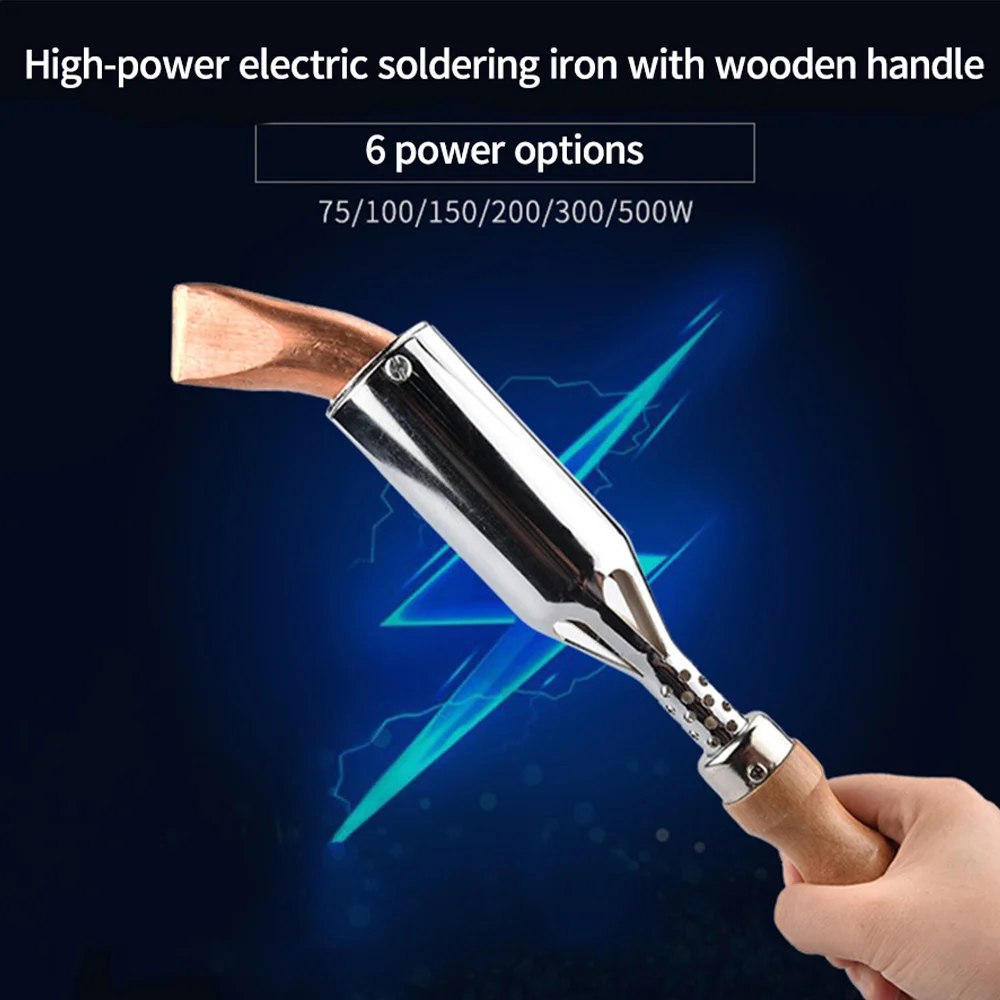 Electric Soldering Iron 500W With Wooden Handle YH-03 For Welding Equipment High-power