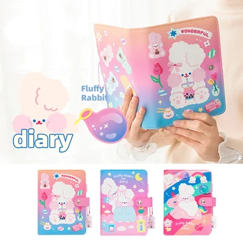 

Promotion 2pcs* Diary Loose-leaf Notebook DIY Cute Girls Notepad Daily Weekly Planner Organizer Handbook