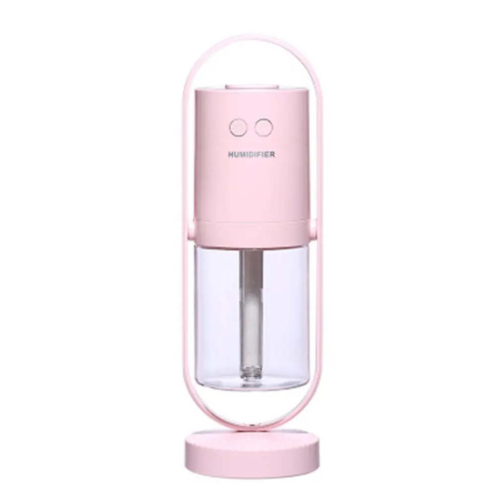

Simple atomization mini 360 degree rotating spray air moisturizing negative ion humidifier Mute ABS PP PE