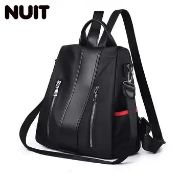 

Female Backpacks Famous Brand Student Black Retro Fashionable School Bags For Teenage Girls Mochila Notebook Bookbags