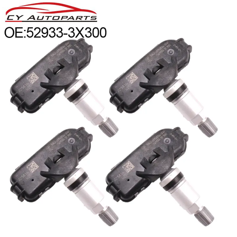 4PCS Tire Pressure Monitoring Sensor For Hyundai I30 I35 Elantra Kia K3