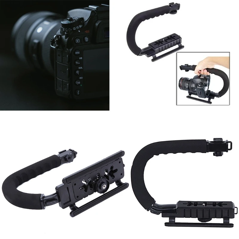 Handheld Stabilizer Camera DC+DV 2 Hand Holder Steadycam Mount Hand