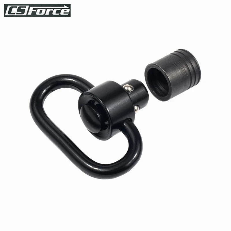 

QD Sling Swivel Mount Ring Push Button Quick Detach Release Sling Swivel Mount Rifle Shotgun Hunting Gun Accessories with Bases