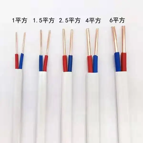 10 метров 15AWG 13AWG 11AWG/1,5 2,5 4 Мониторинг шнур питания 2 ядра плоский обшитый кабель RVVB Чистый медный провод