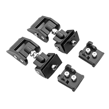 

Metal Engine Hood Latch Lock Catches Kits for Jeep Wrangler 07-18 JK JKU Black