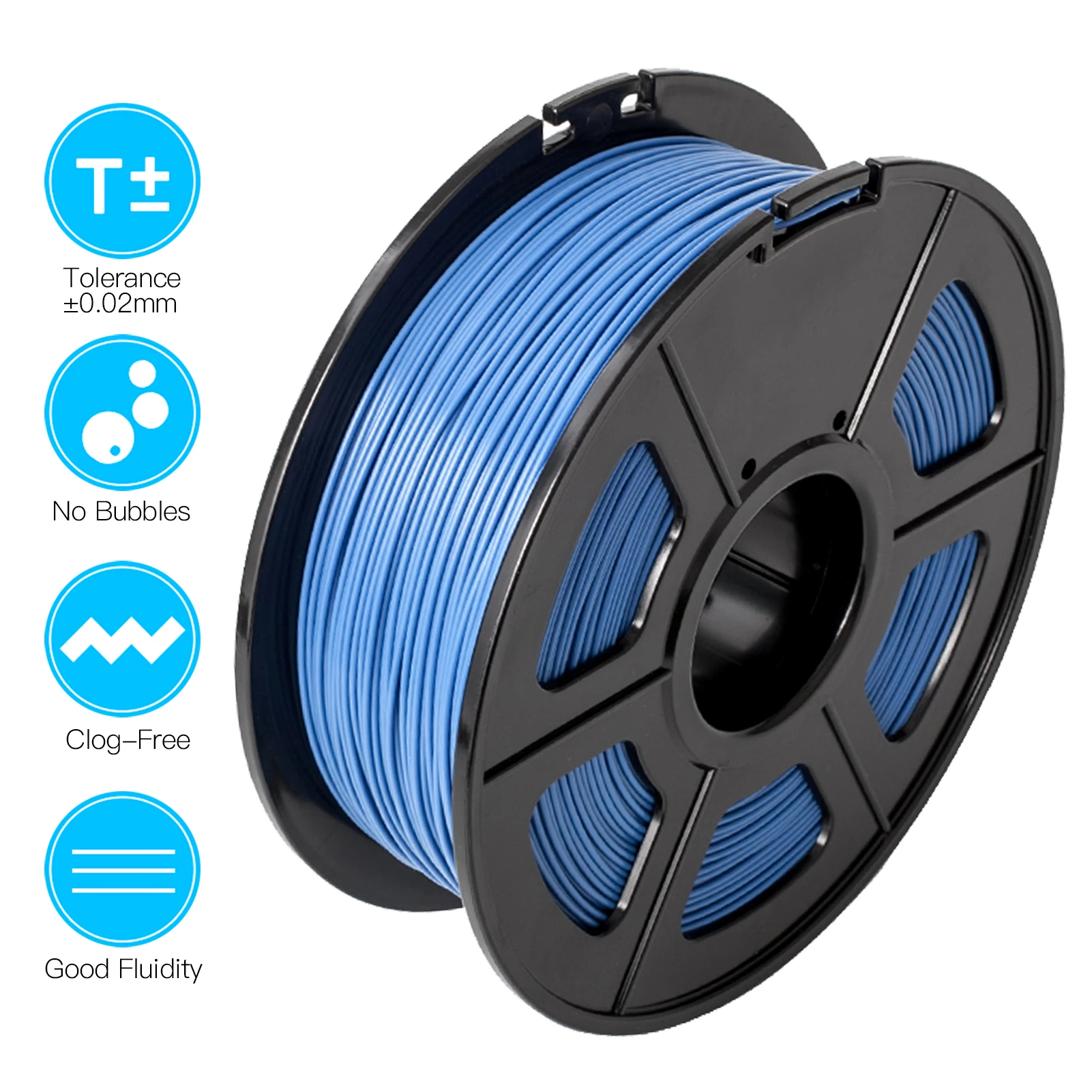 3D печатная нить PETG 3D-принтеры нити 1 75 мм возможна погрешность +/-0 02 кг (2.2lbs) шпуля