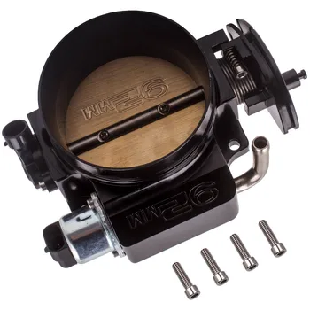 

92mm Throttle body + TPS IAC Sensor For LSX LS LS1 LS2 LS7 CNC Aluminum 4 Bolts