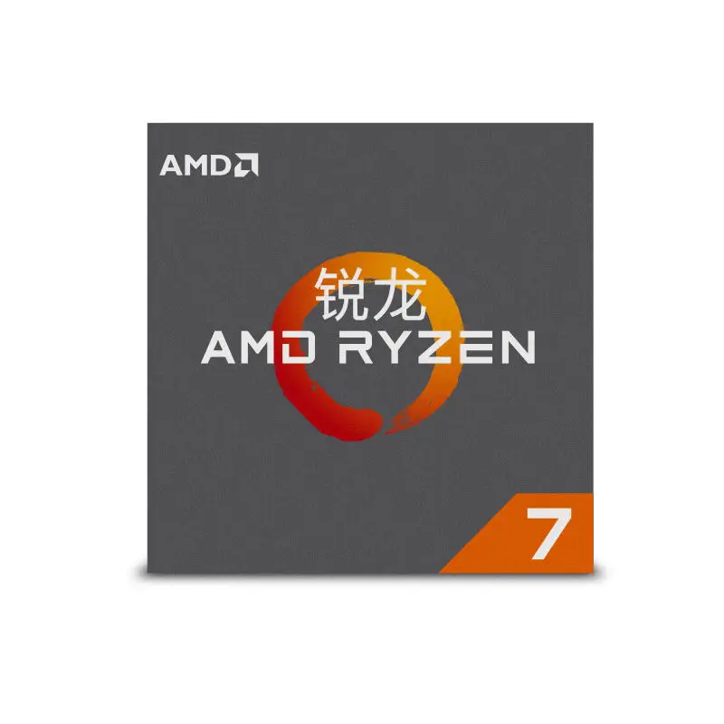 AMD Ryzen R7 1700X Процессор Оригинальное 8 сердечника кабеля 16 нитей AM4 3 4 ГГц TDP95W 20 МБ Кэш