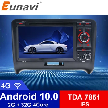

Eunavi Car Multimedia Player DSP Car Radio GPS Android 10.0 2 Din For Audi/TT 2006-2012 Canbus DDR3 2GB OBD2 Bluetooth Wifi DVR