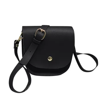 

Fashion Women's Solid Color Large Capacity Leather Shoulder Bag Messenger Bag Famous Brand sac a main femme de marque#40