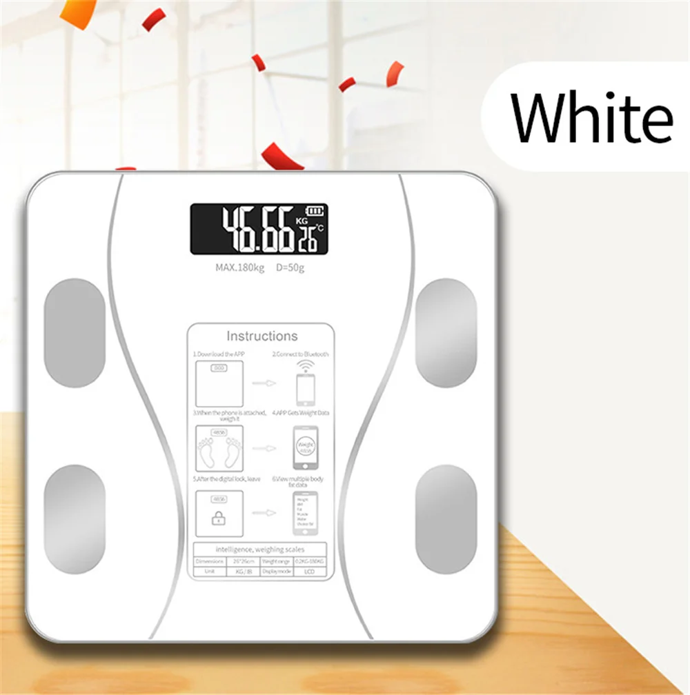 Household Professional New Model Original Welland Fitdays App Smart Digital  Fat Measuring Scale 8 Electrodes Handle Bar Scale - AliExpress
