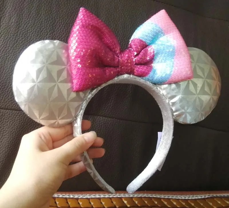 Повязка на голову Disney уши Минни Маус EPCOT жвачка стену космический корабль земля