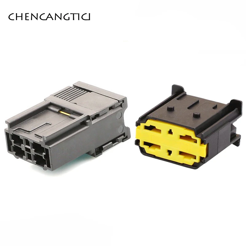 

1 Sets 4 Pin Automobile Wiring Harness Plug Male Female Connector 1544147-1 1544148-1