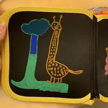 Стиль, онлайн, детская переносная живопись, книга с граффити, домашняя работа, маленькая доска, для студентов, для домашнего обихода