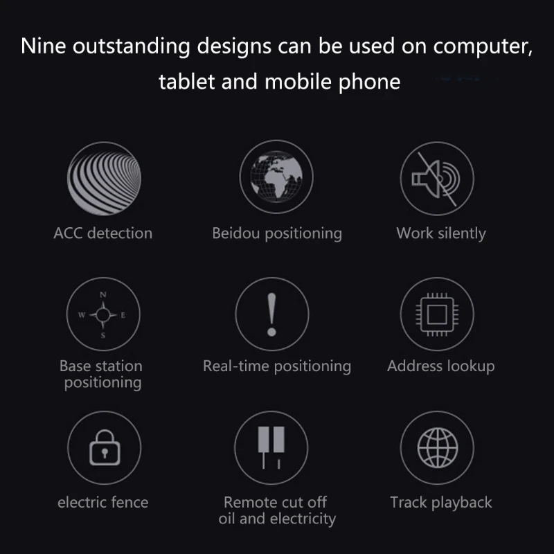 차량 오토바이 GPS 추적기, 차량 자전거 자동 추적 장치 도구, 도난 방지 진동 경고 로케이터, 자동차 액세서리