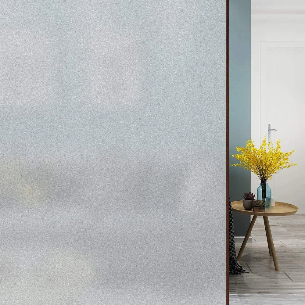 Size Office Decor Static Cling Translucent Glass Film Anti-UV Vinyl Frosted Window Film Privacy 230cm for window film,window privacy film