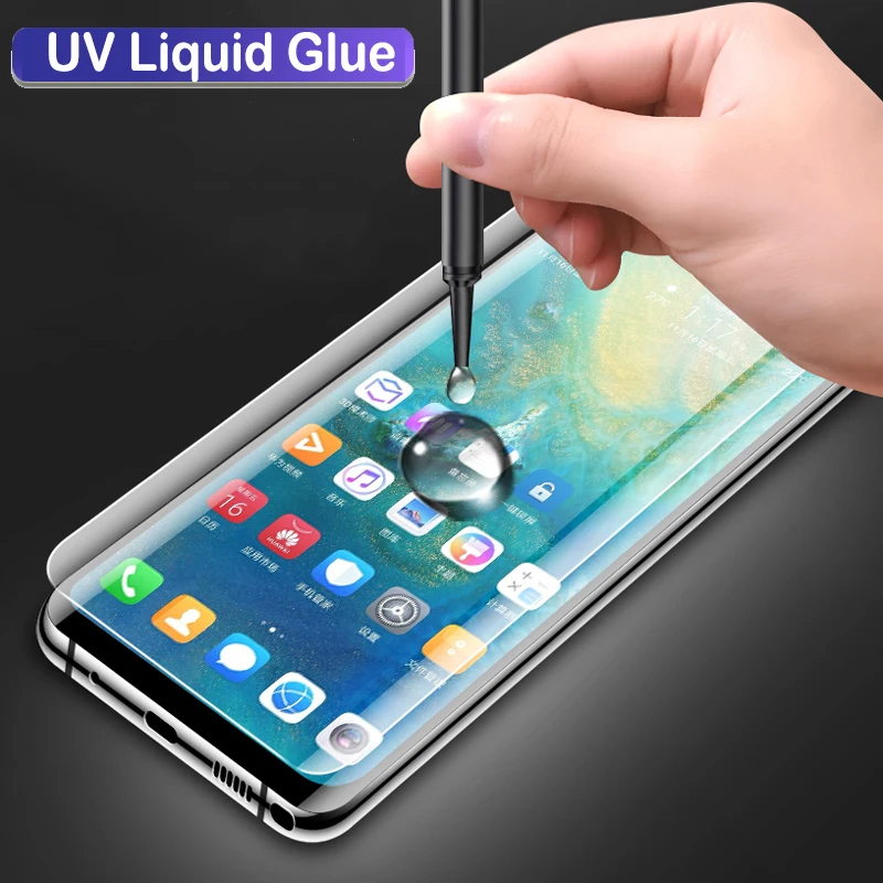 Жидкий УФ клей 100 шт. для Samsung Galaxy S8 S9 S10 Plus Note 10 9 8 клей-стекло Mi CC9 Pro Huawei P30 P40 Mate 20 30 |
