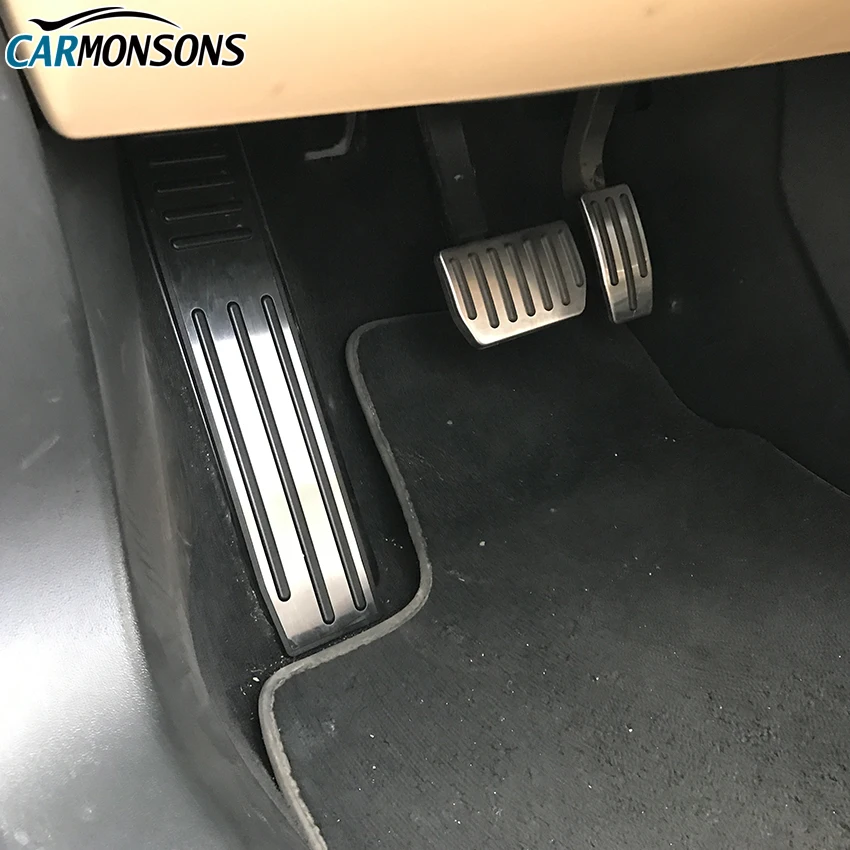 Кармонсоны без сверления для Tesla Model S X газовые топливные колодки ног педали