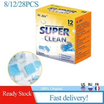 

Washing Machine Cleaner Washer Tank Clean Detergent Effervescent Tablet Cleaning Tablets Descaling Effervescent Tablets Degrease
