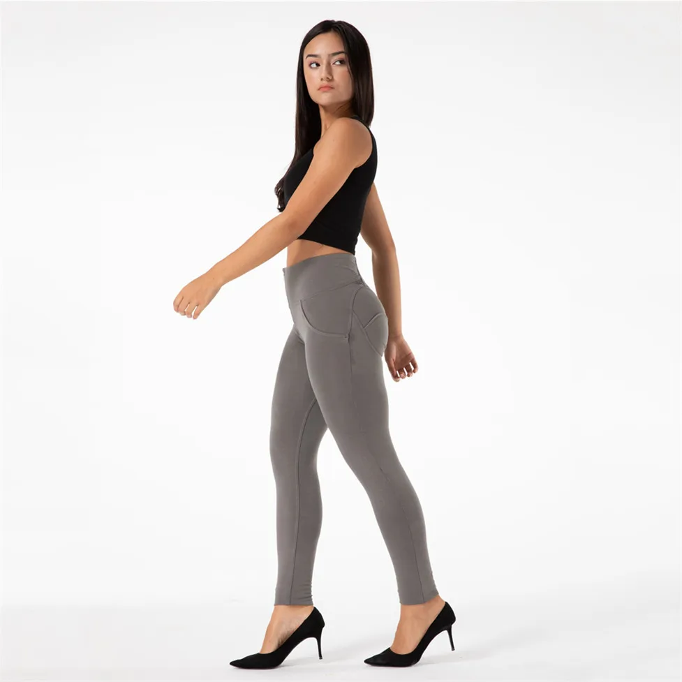 Shascullfites Grey Yoga Leggings High Waist Gym Women Bum Lifting Legging  Zipper