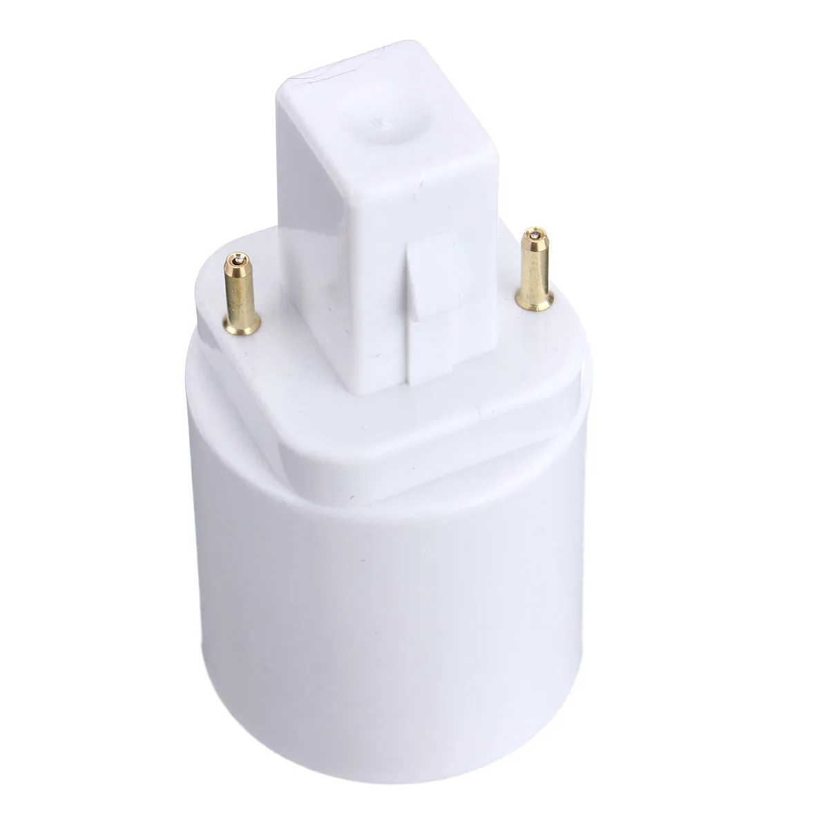Jiguoor Белый ABS led G24 к E27 гнездо База Галогенные компактные люминесцентные лампы