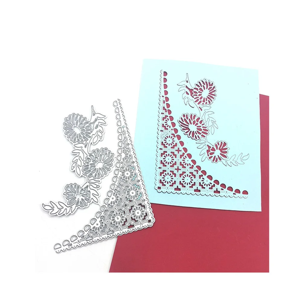Julyarts Lace Flower Craft Supplies Scrapbooking Material For Cutters Paper Engraving Art Stencil | Дом и сад
