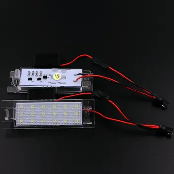 

Bulbs License Plate Light Lamp For Fiat Grand Punto Marea Multipla White Exterior Car