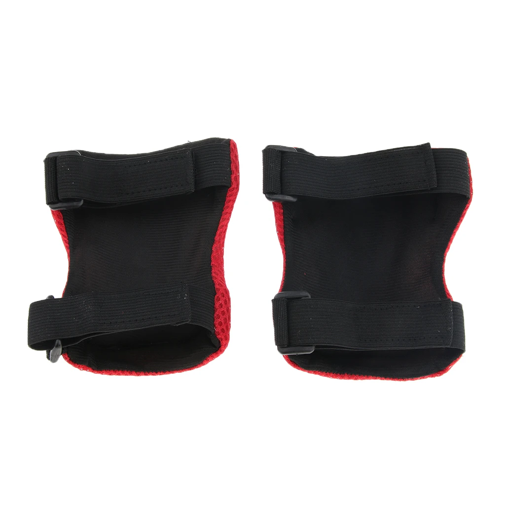 2 Set Kids Roller Skating Bicycle Knee Wrist Guard Elbow Pad Skateboard Scooter Knee Pad