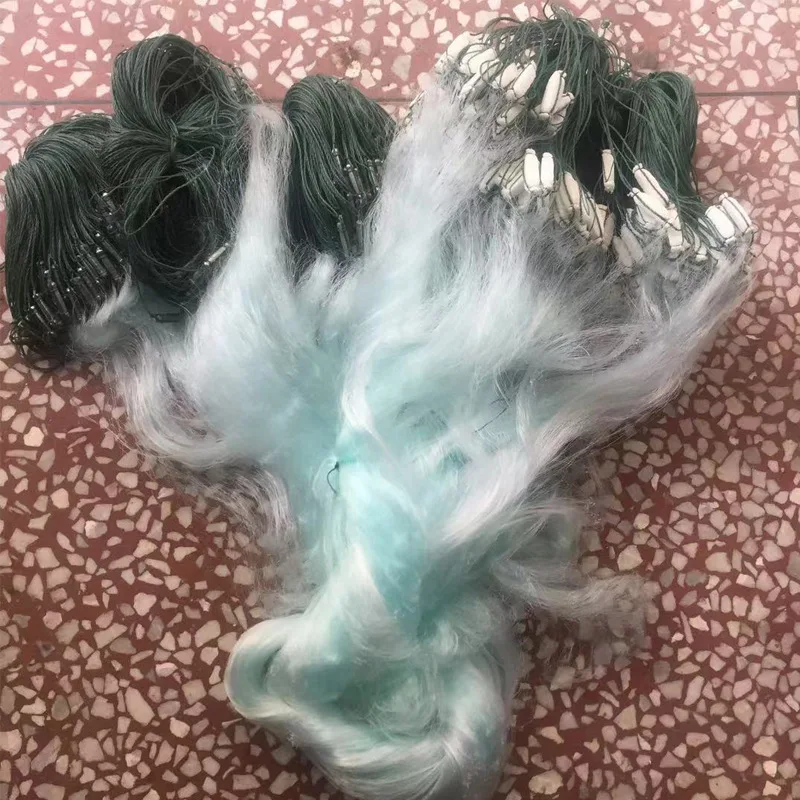 

Small Set of 1.2-Meter-High 3 Refers to Length 50 M Three Layer Fishnet (Sink) Carp Wire Screen Sticky Net