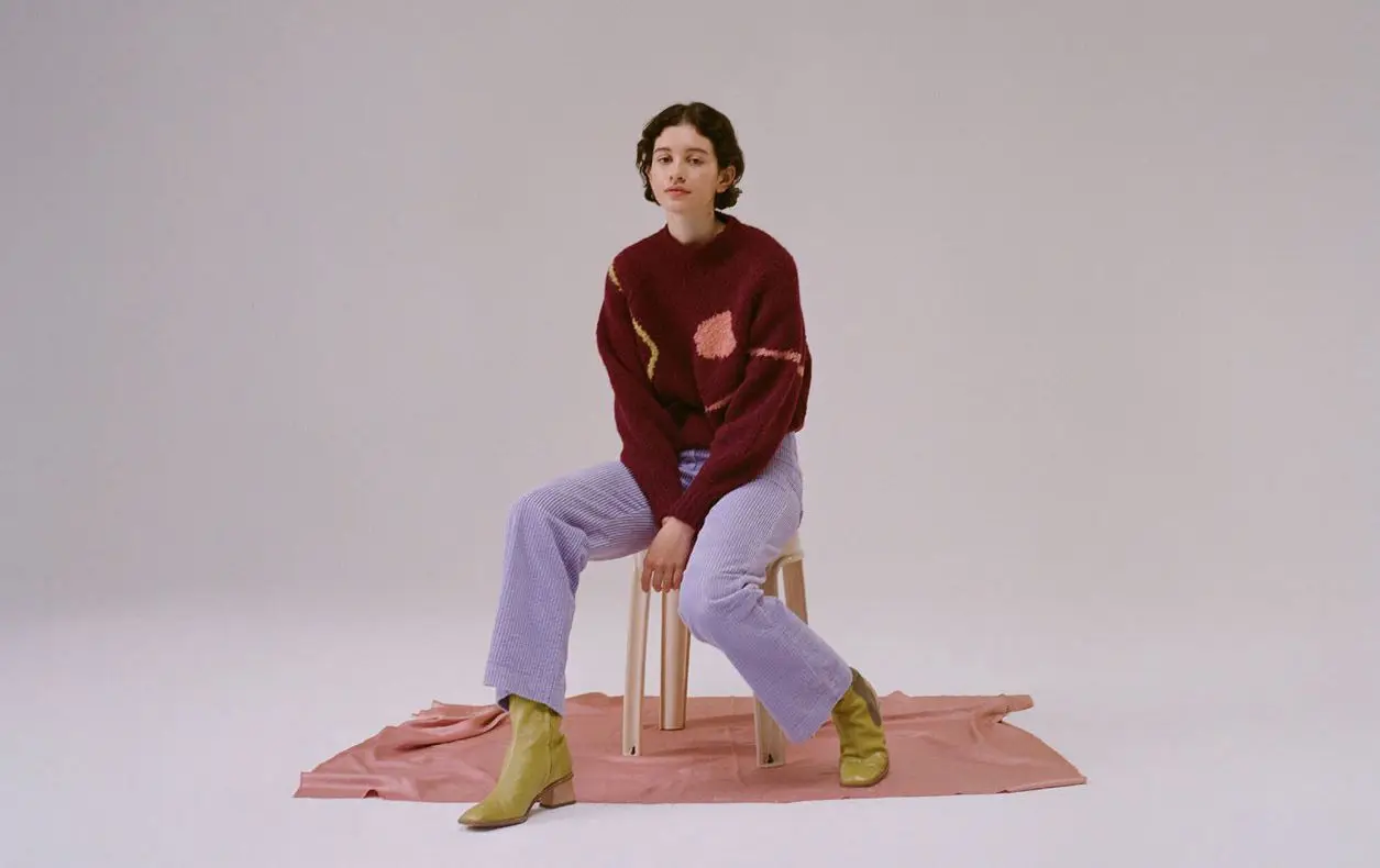 Женский свитер Wenqing Line Languid Lazy короткий приталенный свитер женский