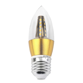 

Creative Home Light E27 LED AC220V 50/60Hz 5W Energy Saving Lamp Light LED Candle LED Bulb 800LM Lamp Hot Sale