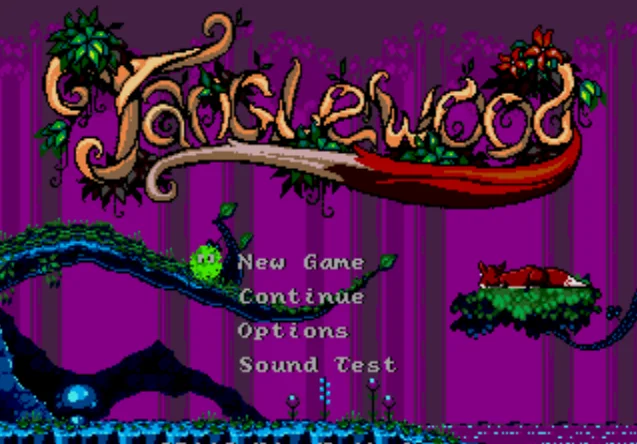 Tanglewood для игрового картриджа SEGA GENESIS Mega Drive 16 bit
