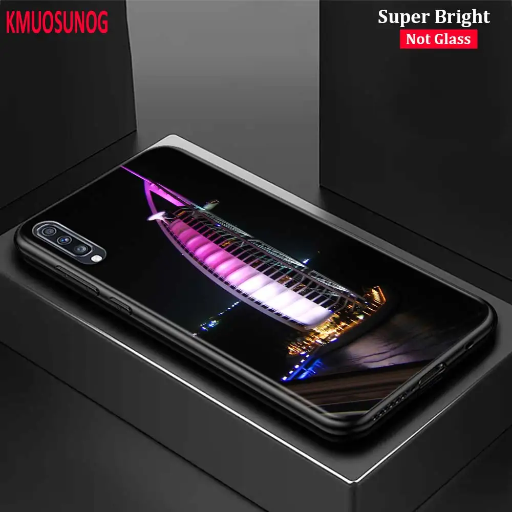 

Black Silicone Cover Dubai City for Samsung Galaxy A70 A90 A80 A60 A50 A40 A30S A20E A20S A10 Phone Case