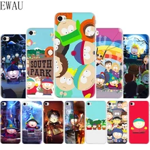 EWAU аниме Southpark мягкий силиконовый матовый чехол для телефона чехол для iPhone 5 5S SE 6 6s 7 8 plus X XR XS Max 11 Pro Max