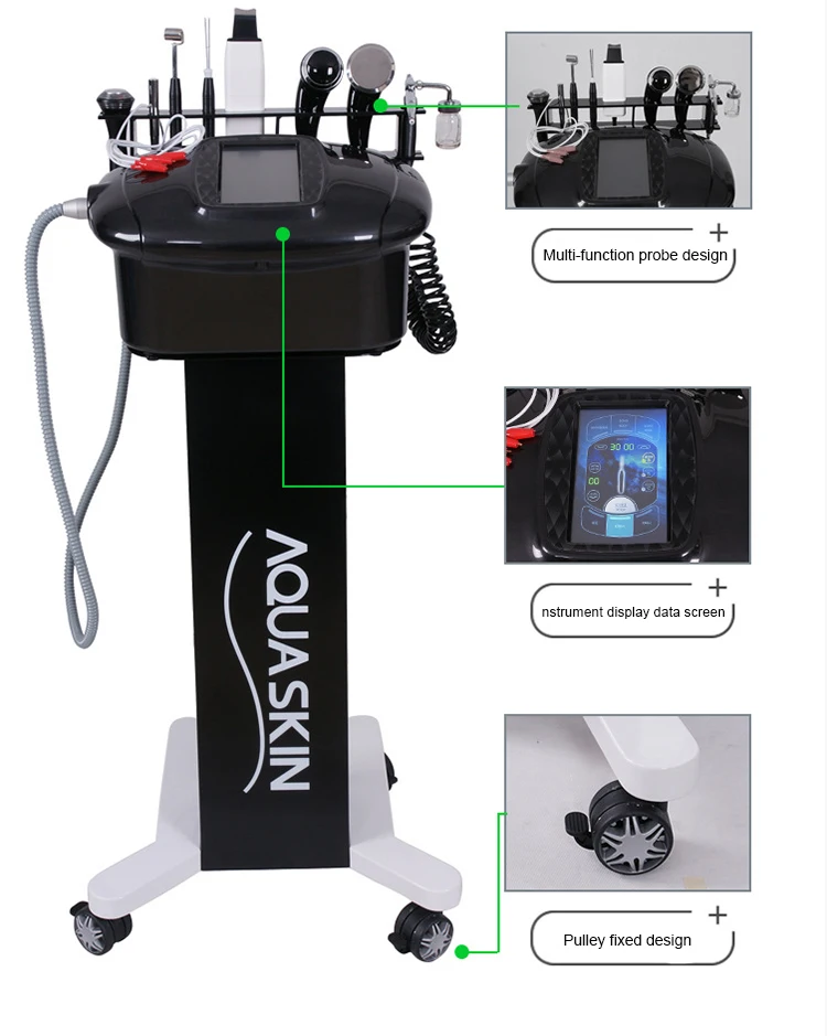  Multi-function Beauty Equipment 8 in 1 Ultrasonic Machine Face Lift Beauty Skin Management Machine