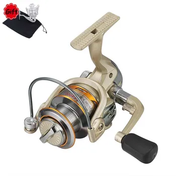 

Multi-color Fishing Reel 1000-6000 No Gap Oneway Structure 5+1BB Bearing Aluminum Wire Cup Spinning Fishing Wheel Folding Rocker