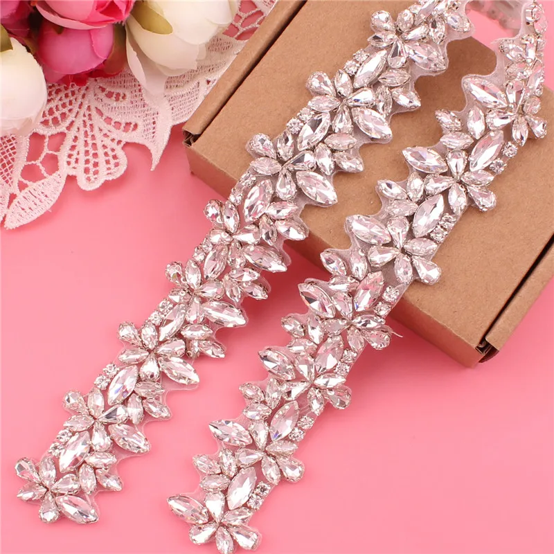 Bridal Свадебные аксессуары Riemen voor Vrouwen Trouwjurk Sjerp Riem van De Braid