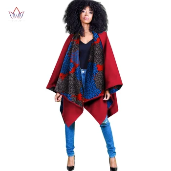 

in stock African Women Coat Vintage 2020 Autumn Coats Elegant Poncho Long Sleeve Top Plus Size 6XL Africa Lady Clothes wy1614