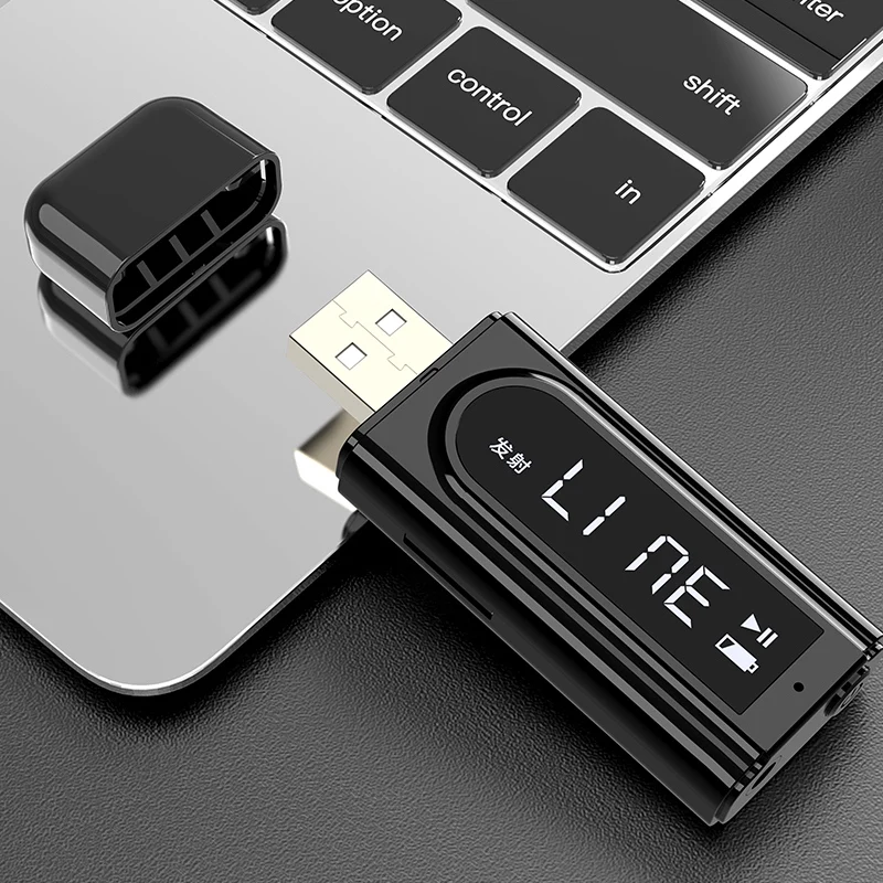 AM05 K9USB 5 0 Bluetooth Receiver AUX Bluetooth Adapter for PC TV Car Headphone 3 5mm Jack Transmitter TF Card