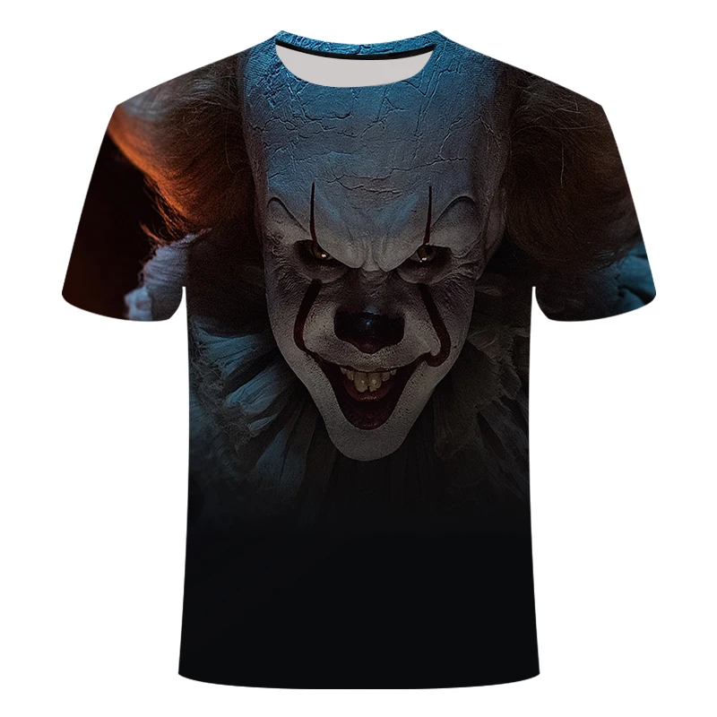 2019 dos homens Novos T-Shirt Dos Homens do Ver�o T-Shirt Personalizado T-Shirt Animation De Impress�o  3D Novidade Animal Tops