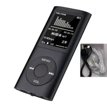 

MP3 Music Player HIFI MP3 Player Digital LCD Screen Voice Recording FM Radio Recorder Player Card Reader Portable Audio