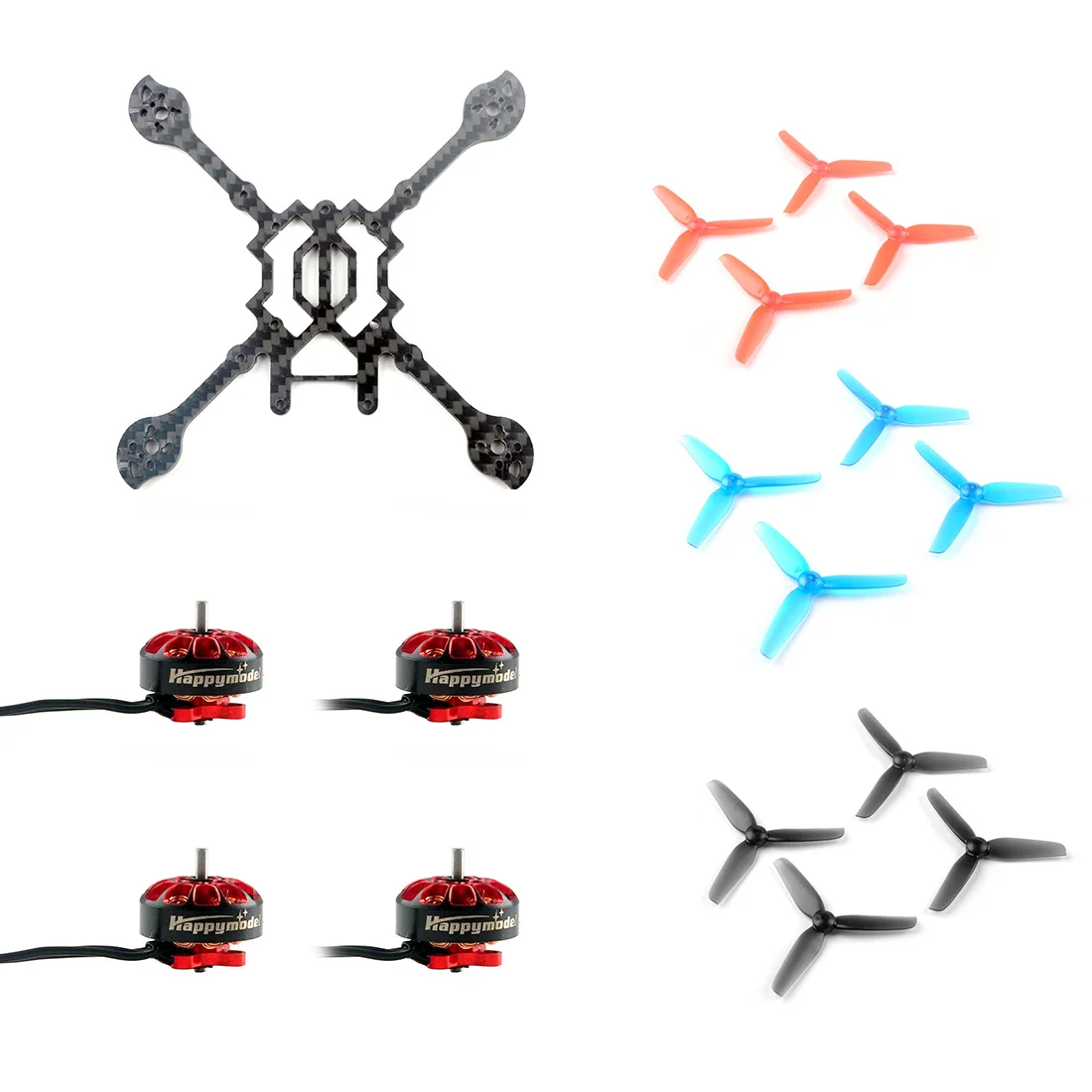 Larva X HD 125mm Carbon Fiber Frame Kit EX1203 1203 6200KV 2-3S Motor 2.5inch 65mm Propeller for Toothpick FPV Drone Quadcopter | Игрушки и