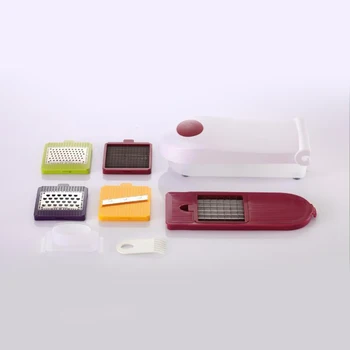 

Vegetable Chopper and Slicer with 5 Blades for Onion, Carrots, Cabbage, Potato, Potato Slicer Kitchen