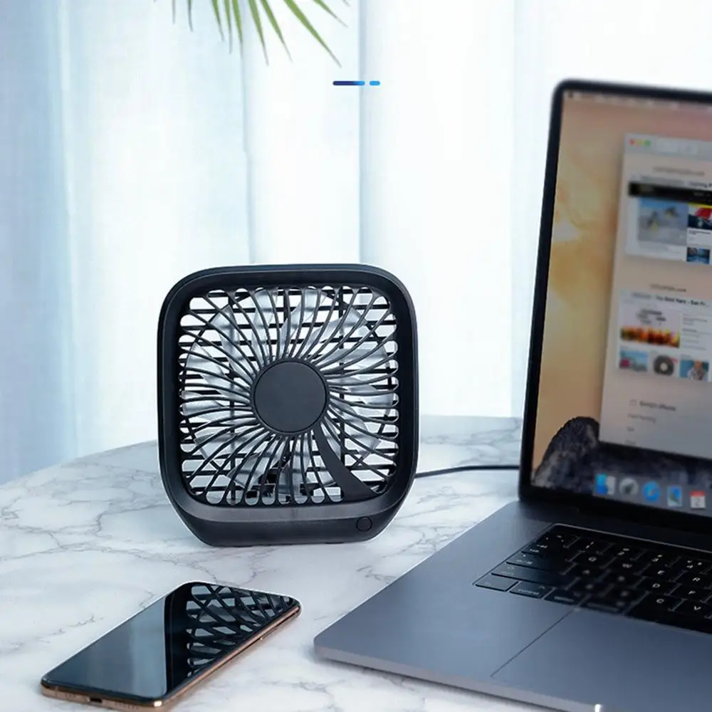 

Car Rear Seat Fan Portable Thin And Foldable Small Fan Car With Silent Folding Fan Home Office Cooling Fan