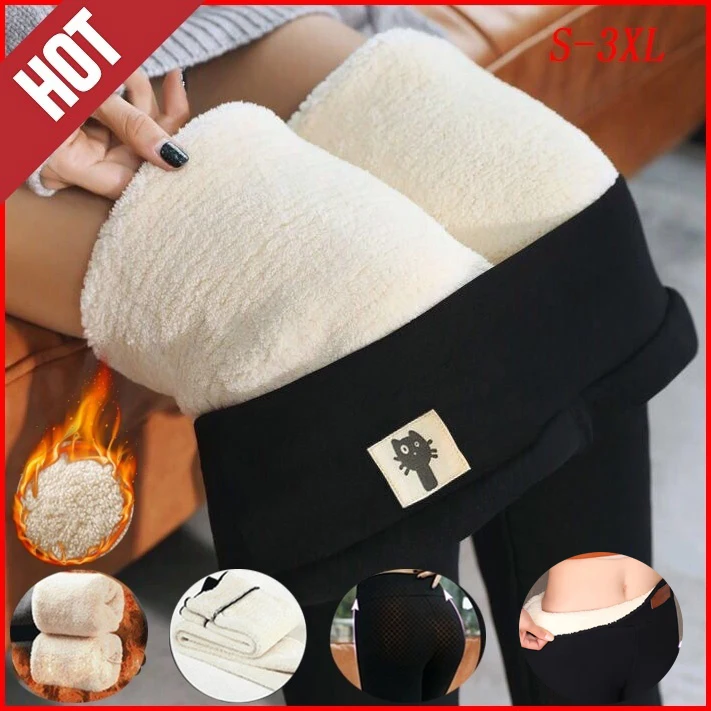 

High Waist leggings Pants Winter Wear Cold Warm Pants Trousers Winter Skinny Thick Velvet Cashmere Pants