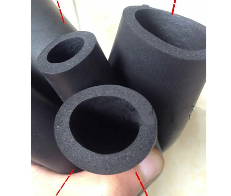 1 meter Smooth surface NBR High density sponge tube casing Fitness Car fitness DIY Accessories Wear resistance Tearing